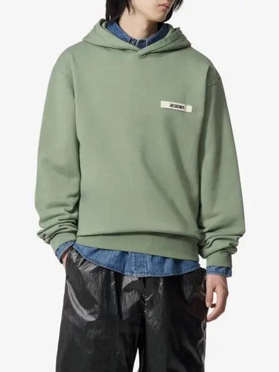 Le Gros Grain Hoodie Green - JACQUEMUS - BALAAN 2