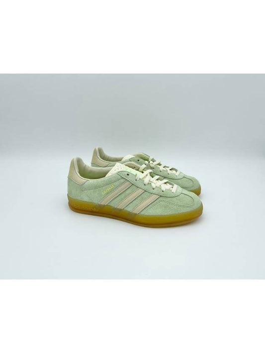 Gazelle Indoor Suede Low Top Sneakers Semi Green Spark - ADIDAS - BALAAN 2