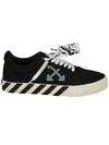 Men's Vulcanized Arrow Low Sneakers Black - OFF WHITE - BALAAN 1