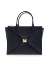 One-Stud Tote Bag Black - VALENTINO - BALAAN 2