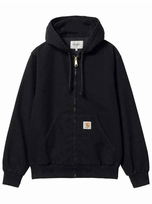 Dearborn Canvas Active Hooded Jacket  Black Aged Canvas - CARHARTT WIP - BALAAN 2