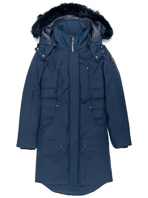 Cloud Shearling Parka Navy - MOOSE KNUCKLES - BALAAN 2