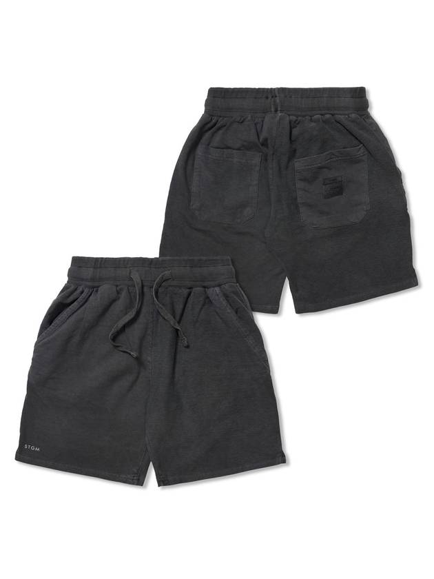 Docking Inside Out Pigment Shorts Charcoal - STIGMA - BALAAN 1