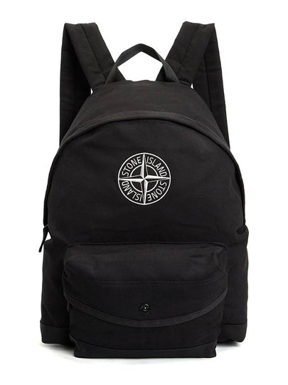 Kids Nylon Backpack Black - STONE ISLAND - BALAAN 2