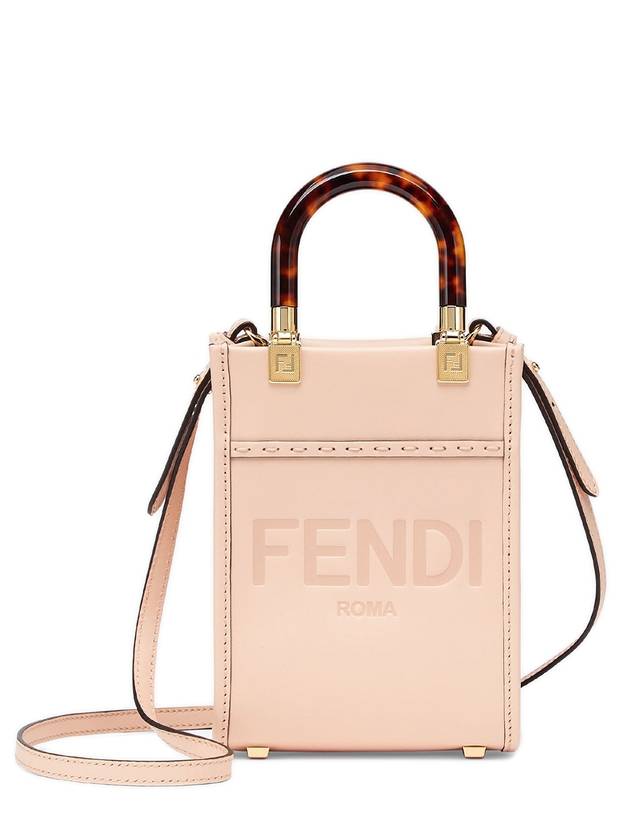 logo sunshine mini bag pink - FENDI - BALAAN.