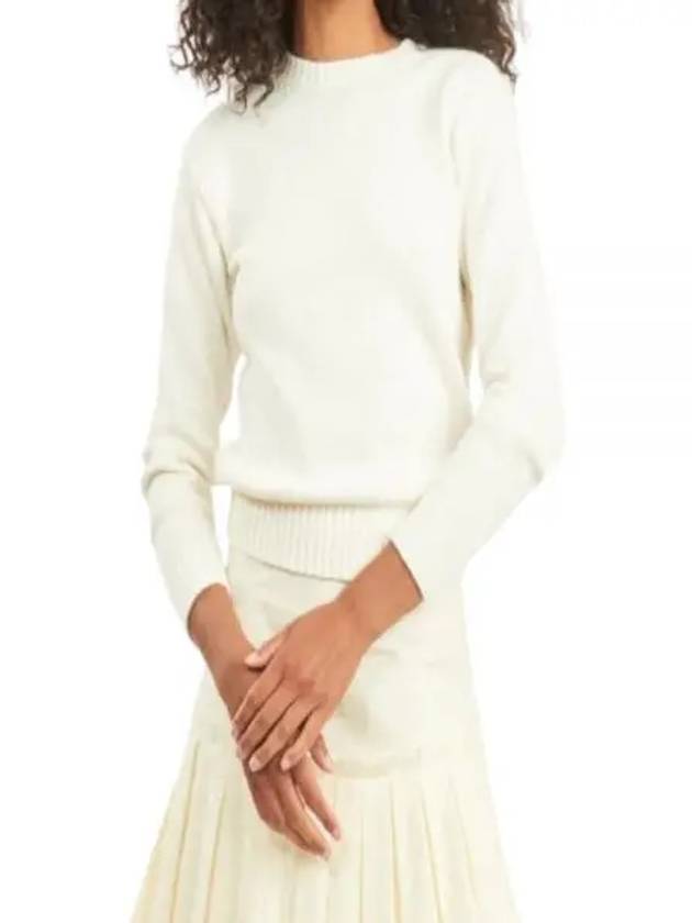 Fiorella SJA601white knit sweater - PALOMA WOOL - BALAAN 1