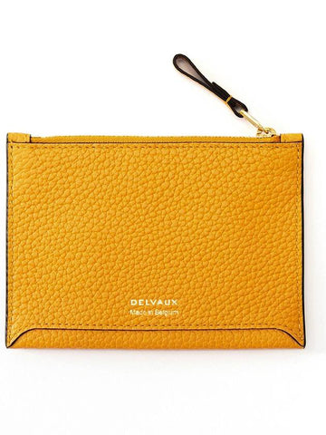 Women's PIN D Mini Card Holder Wallet AB0609AQY0 AZCDO - DELVAUX - BALAAN 1