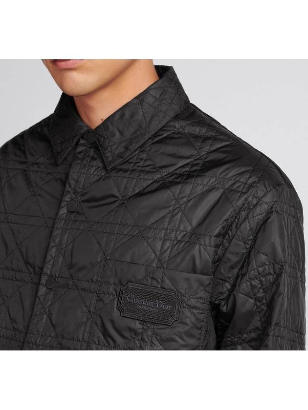 Cannage Overshirt Jacket - DIOR - BALAAN 2