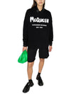 Graffiti Logo Sweatshirt Black - ALEXANDER MCQUEEN - BALAAN 3