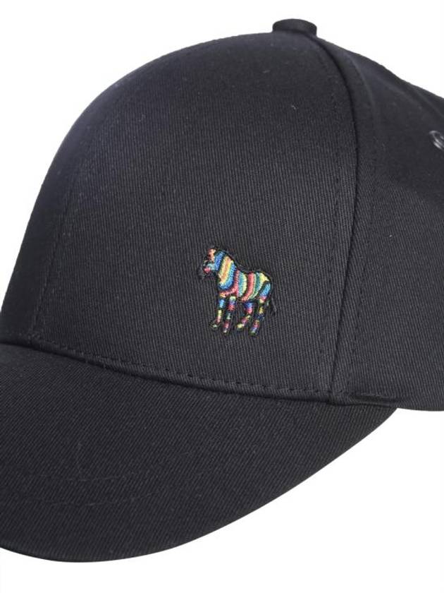 Zebra Logo Ball Cap Black - PAUL SMITH - BALAAN 5