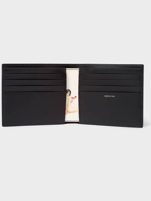 Lady Bifold Half Wallet Black - PAUL SMITH - BALAAN 5