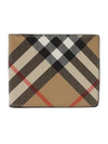 check print bifold wallet - BURBERRY - BALAAN 2