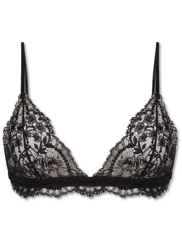 Women's Lace Bra Black - DOLCE&GABBANA - BALAAN 1