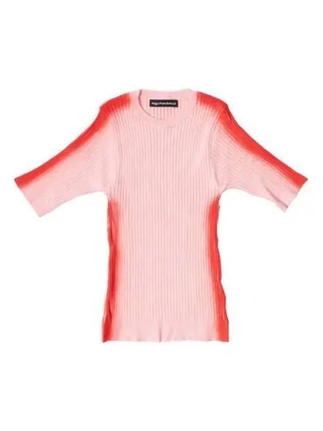 IgoFreedomRab Lab Bright Line Brush Knit Pink - AEGO FREEDOM LAB - BALAAN 1