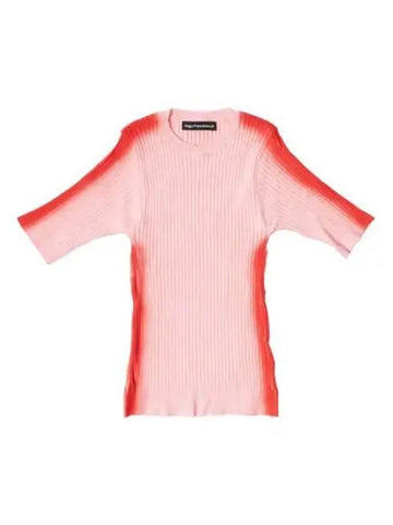 IgoFreedomRab Lab Bright Line Brush Knit Pink - AEGO FREEDOM LAB - BALAAN 1