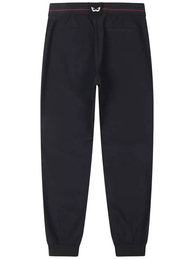 Golf Wear Tricoat Bonding Half Jogger Pants Black - WHITEBALL - BALAAN 3