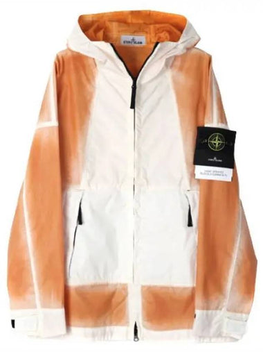 Airbrush effect Musola Gomata badge hooded jacket - STONE ISLAND - BALAAN 1