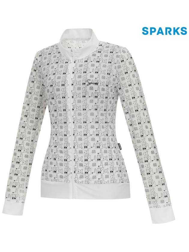 Pattern Zip-up Zip-up Jumper SO1LTJ002 - SPARKS - BALAAN 2