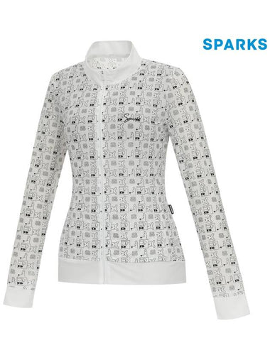 Pattern Zip-up Zip-up Jumper SO1LTJ002 - SPARKS - BALAAN 1