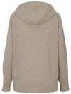 Cashmere Knit Hoodie Dark Beige - CALLAITE - BALAAN 7