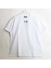 Rainbow Barcode Short Sleeve T-Shirt White - VETEMENTS - BALAAN 2