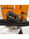 Extra Sandals Noir - HERMES - BALAAN 7