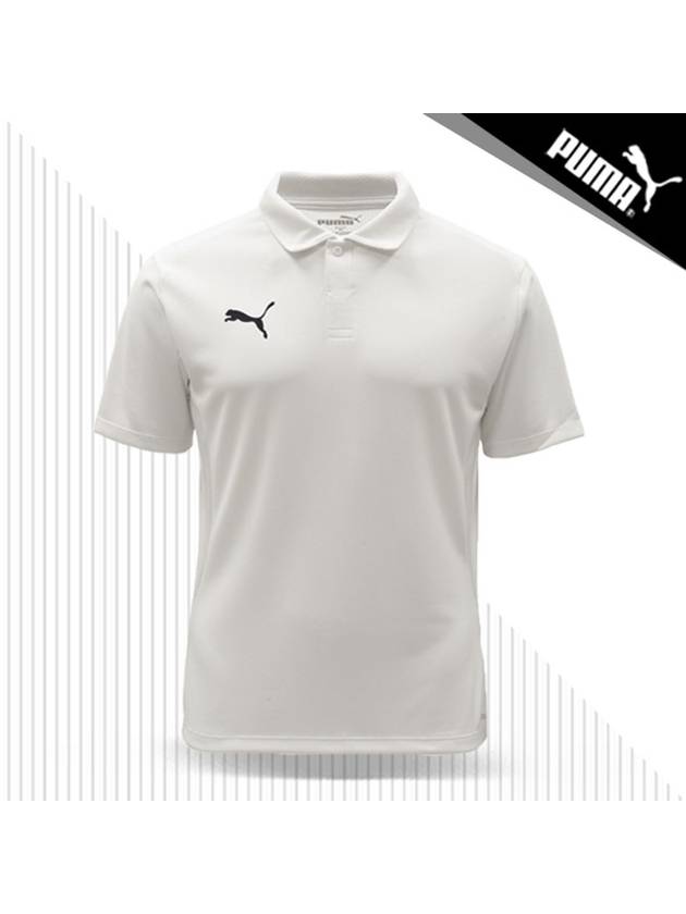 Team goal collar ASIA SP short sleeve 65946204 White R - PUMA - BALAAN 1