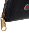 logo web print long wallet black - GUCCI - BALAAN.