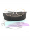 5518 FU 7011 glasses glasses beige color model wearing - SILHOUETTE - BALAAN 1