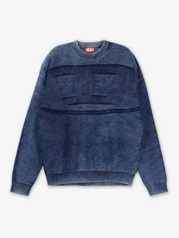 K Cleverly Sweatshirt Navy A154760AJCY8AT - DIESEL - BALAAN 1