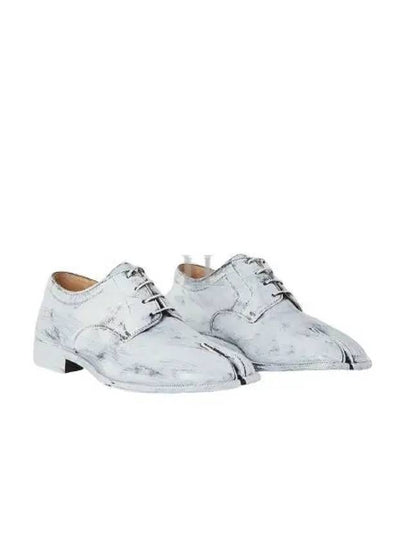 Paint Tabi Lace Up Derby White - MAISON MARGIELA - BALAAN 2