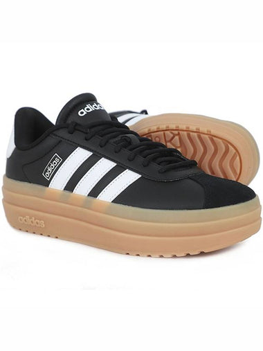 VL Court Bold Low Top Sneakers Core Black - ADIDAS - BALAAN 1