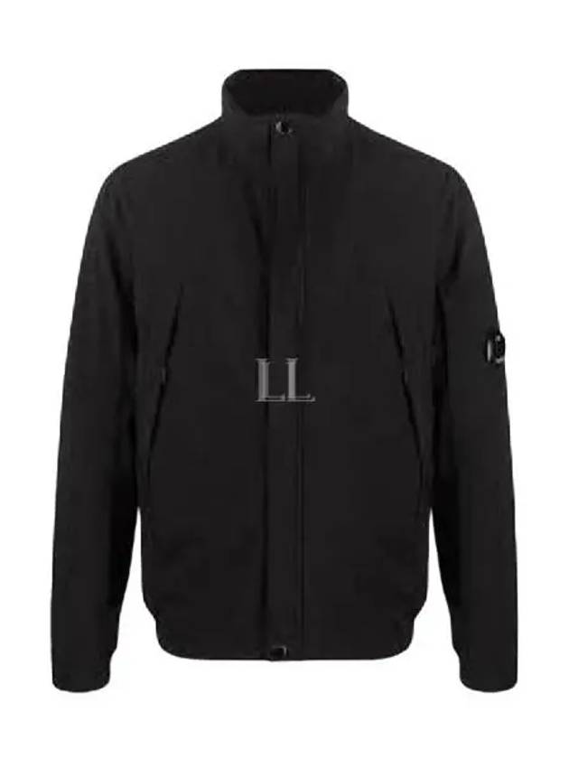 Nycra R Zip Up Jacket Black - CP COMPANY - BALAAN 2