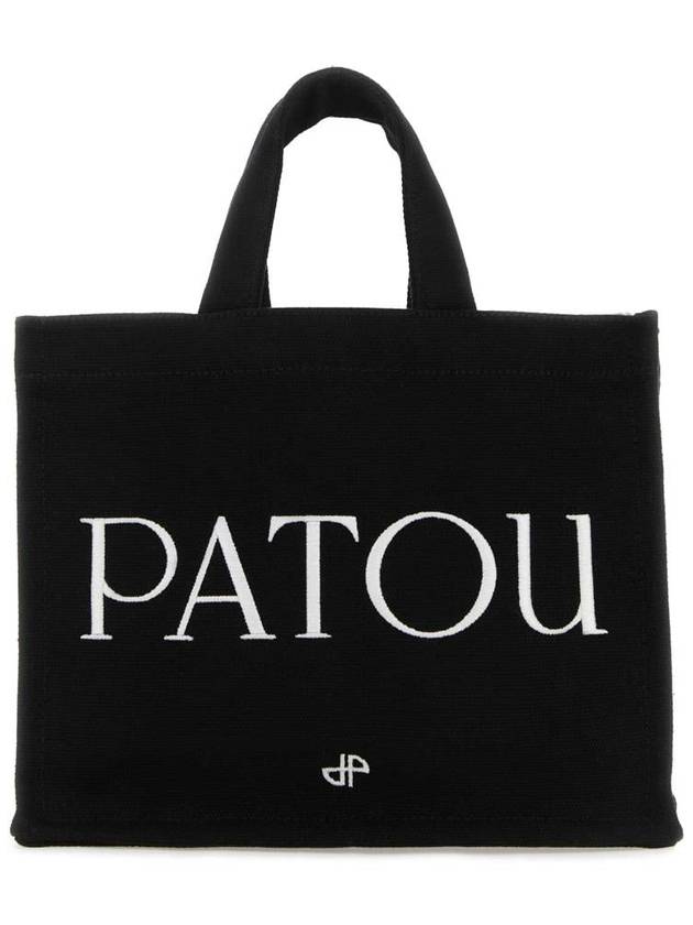 Logo Small Tote Bag Black - PATOU - BALAAN 2