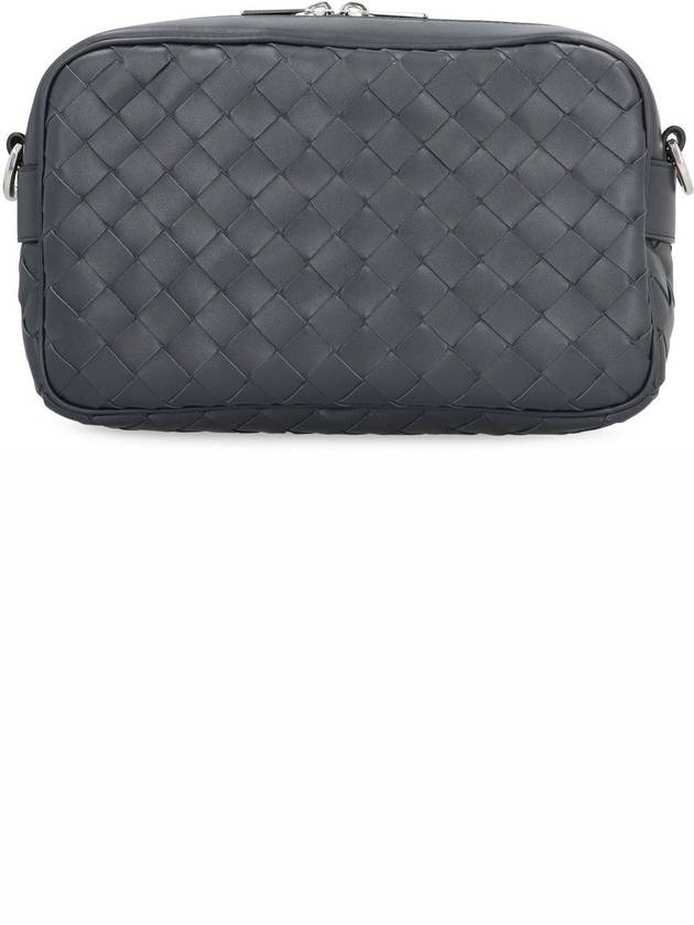 Intrecciato Camera Small Cross Bag Grey - BOTTEGA VENETA - BALAAN 5