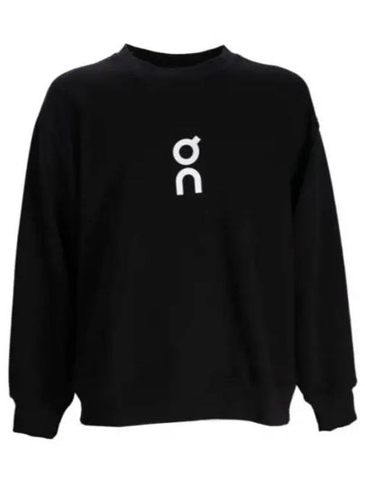 Club Crew Neck Sweatshirt Black - ON RUNNING - BALAAN 2