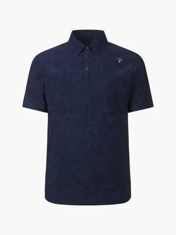 GOLF Men s Melange Pattern Short Sleeve T Shirt DP22MFTS48 - DESCENTE - BALAAN 1