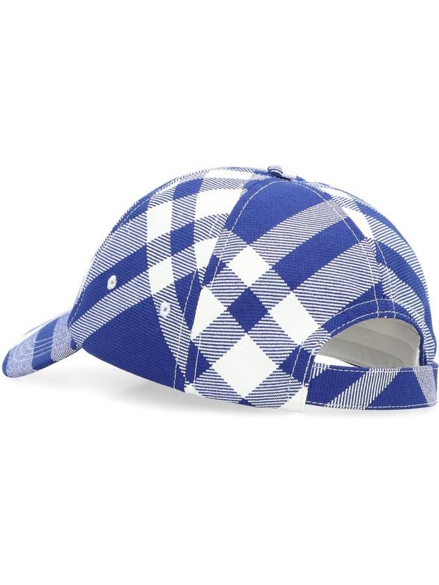 Check Ball Cap Blue - BURBERRY - BALAAN 4