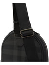 Check Sling Bag Black - BURBERRY - BALAAN 10