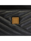 Kira Chevron Flap Small Shoulder Bag Black - TORY BURCH - BALAAN 11