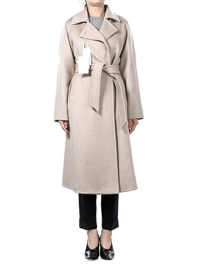 Manuela Icon Cashmere Single Coat Beige - MAX MARA - BALAAN 2