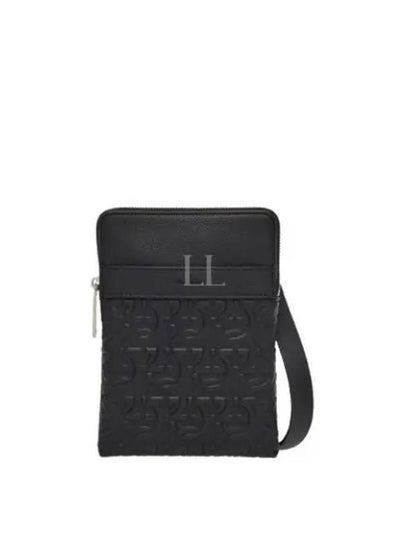 North-South Gancini Cross Bag Black - SALVATORE FERRAGAMO - BALAAN 2