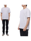 Cotton Short Sleeve T-Shirt White - BRUNELLO CUCINELLI - BALAAN 3