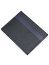 Bicolor Leather Card Wallet Black - MARNI - BALAAN 5