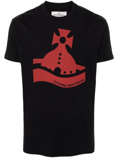 Vivienne Westwood T-shirts and Polos Black - VIVIENNE WESTWOOD - BALAAN 1