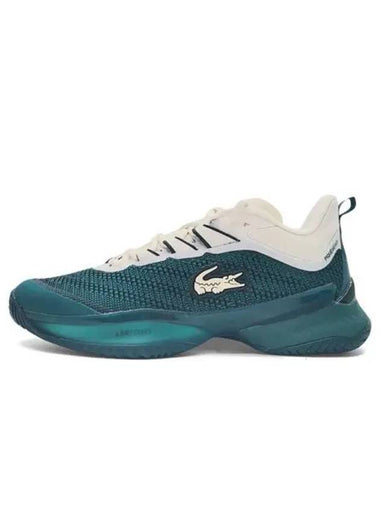 AG LT23 Ultra Tennis Low Top Sneakers Green - LACOSTE - BALAAN 1