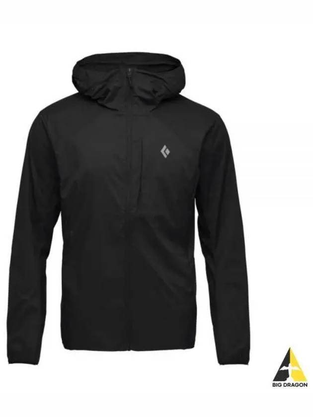 BLACK DIAMOND Alpine Start Hoodie MENS OAMAP742015 - BLACKBROWN - BALAAN 1