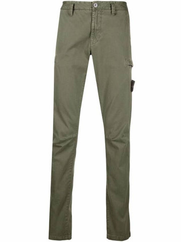 Waffen Patch Cargo Pants Khaki - STONE ISLAND - BALAAN.