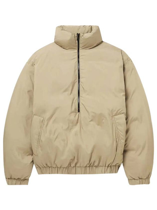 High Neck Anorak Padding Begie - FEAR OF GOD - BALAAN 2