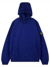 Garment Dyed Hoodie Blue - STONE ISLAND - BALAAN 2